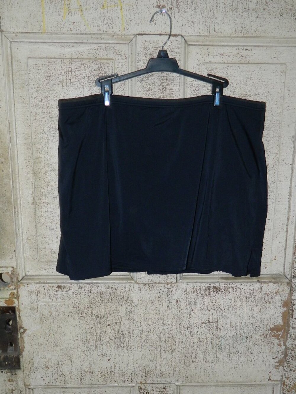 Lands' End Black Swim Skort Size 20W (CC-2)